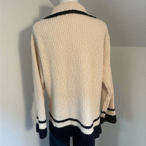 Z Supply EUC slouch & oversized Johnny collar sweater - Picture 5 of 9